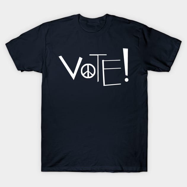 Vote for Peace T-Shirt by dinwiddie